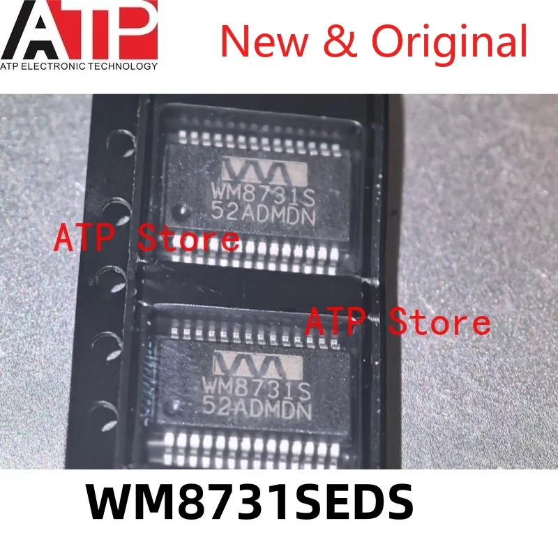 

5 шт. WM8731SEDS SSOP28 WM8731S оригинальный точечный инвентарь