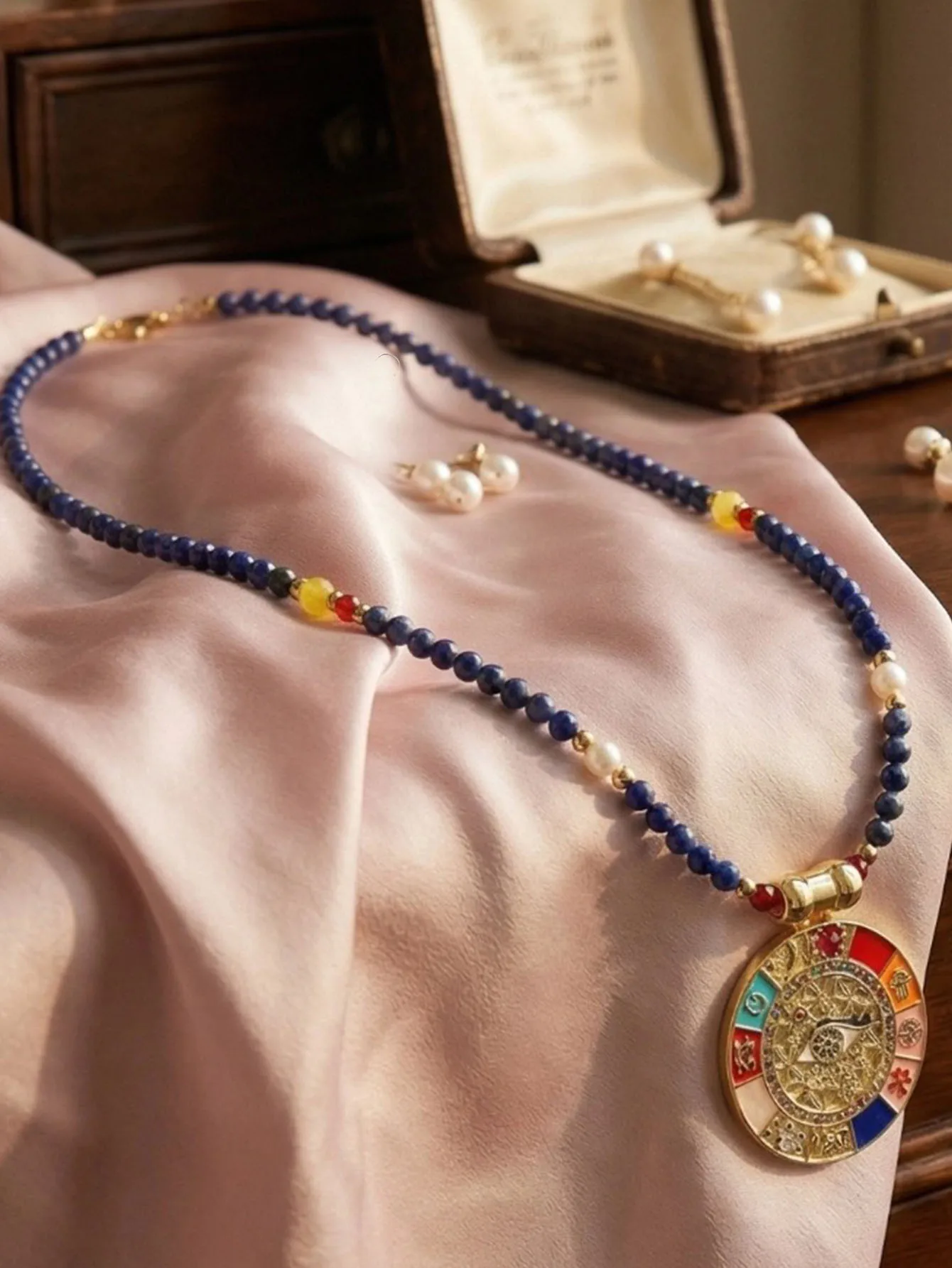 

2026New romantic and sweet multi-series combination copper diamond pendant women's necklace for gifts and various occasions