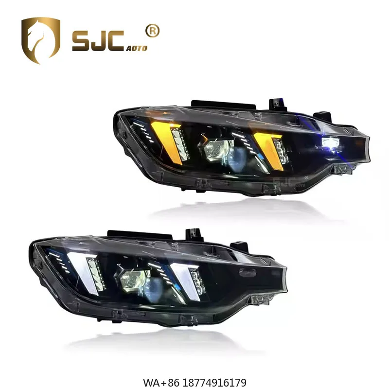 

LED Headlights for 3 Series F30 F35 2013-2018 M3 New Upgraded Snake Eye Style LED Headlights Front Light