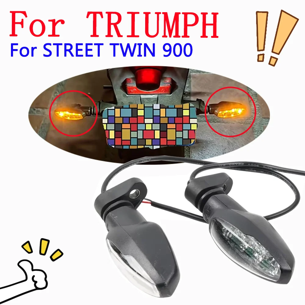 

Аксессуары для мотоциклов, индикатор указателя поворота, мигалка для Triumph Street Twin 900 Street Scrambler Daytona 675 765 Sprint 1050