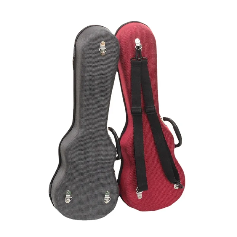 Ukulele Hard Box Case Bag light Weight Soprano Concert Tenor 21 23 24 26 Inch Ukelele Gray Red Blue Mini Guitar Accessories Gig