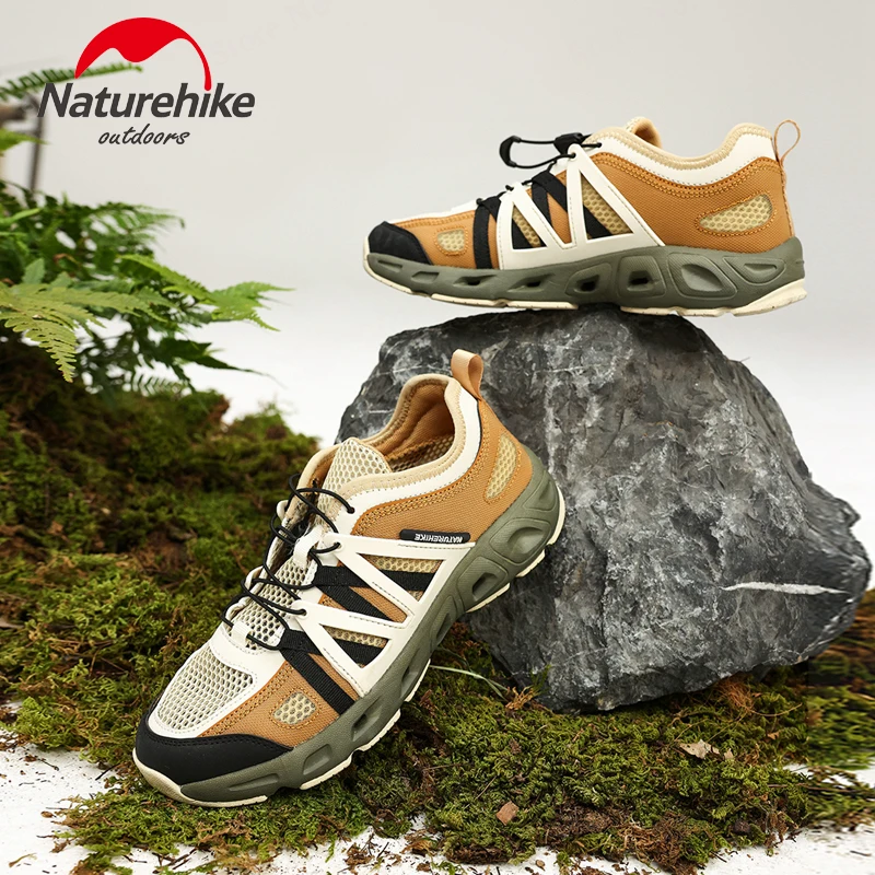 Naturehike Summer Wading Hiking Shoes Outdoor Man Sneakers Breathable Quick Drying Sports Trekking Beach Barefoot Mens Shoes