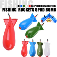 Carp Fishing Rocket Feeder Spod Bomb Float Lure Bait Holder Spomb Pellet Rockets Feeders Position Gear Fishing Accessories