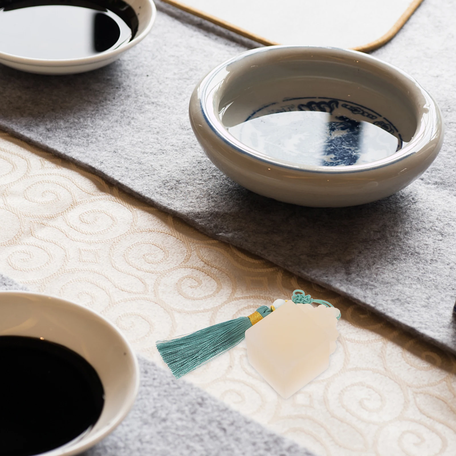 نحت الحجر للاسم الصيني الخط اللوحة الفنية لوازم الصلب فارغة نحت اسم الحجر الآسيوي #4