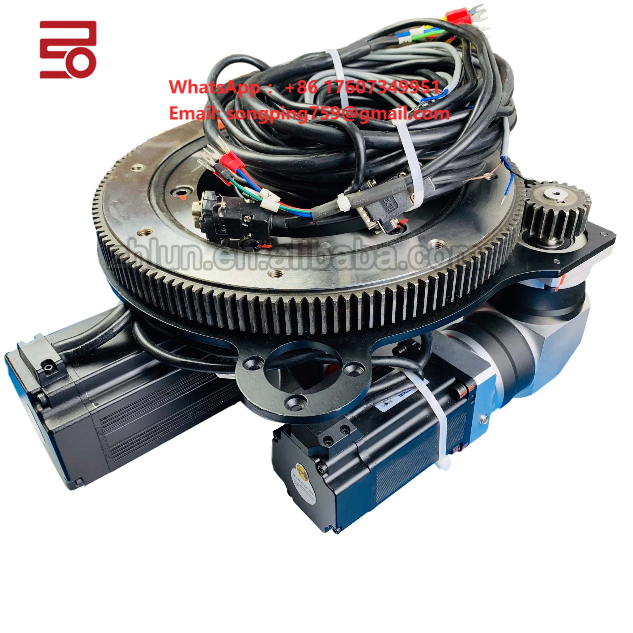 ZHLUN Electric Steering Wheel Assembly AGV With DC Motor Wheels With Steer Driving