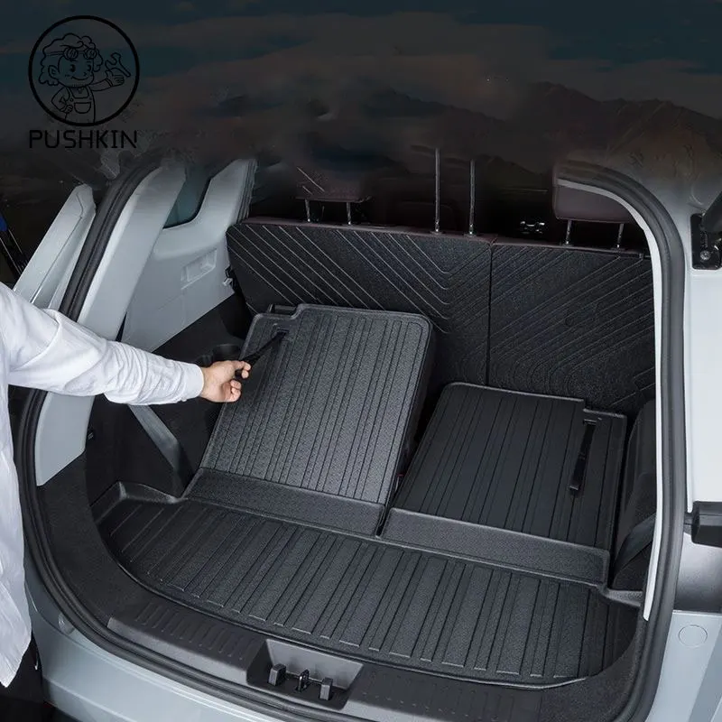 For CHERY TIGGO 8 Pro 2023 2024 2025 Car TPE Rear Trunk Mat Waterproof Storage Pad Anti-Slip Easy Clean Car Accessorie view 6