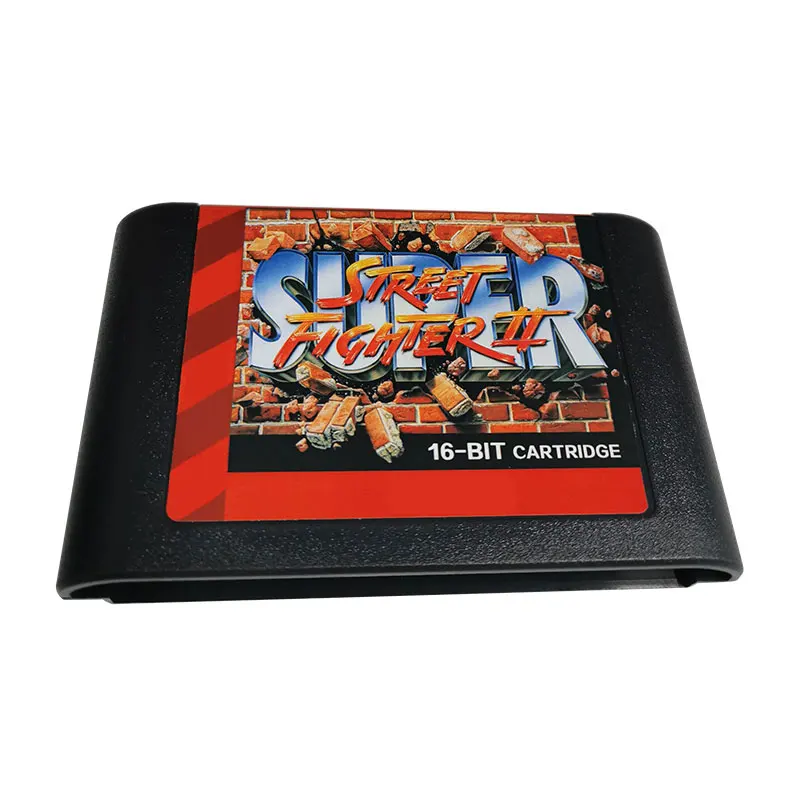 Super Street Fighter 2 scheda di gioco MD a 16 Bit per Console di gioco Mega Drive