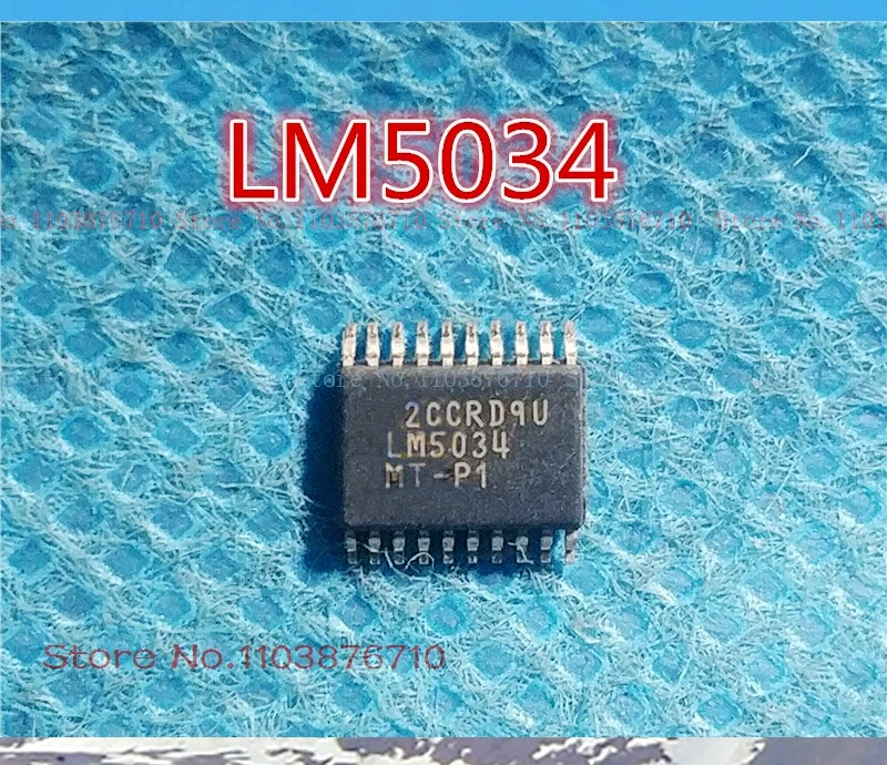 5 stks/partij LM5034MTCX/NOPBLM5034 TSSOP20