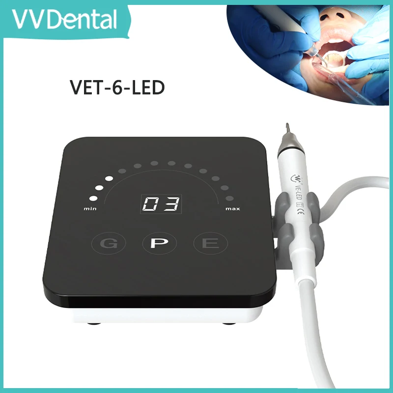 

Dental Ultrasonic Cleaning Machine Digital Display With LED Handpiece Oral Care Electric Tooth Cleaner Ultrasonic Scaler