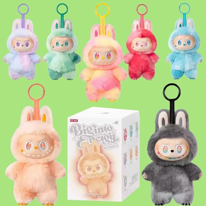 

New Labubu V3 The Monsters Big Into Energy Series Vinyl Plush Pendant Blind Box Face Doll Action Figure Keychain Gift