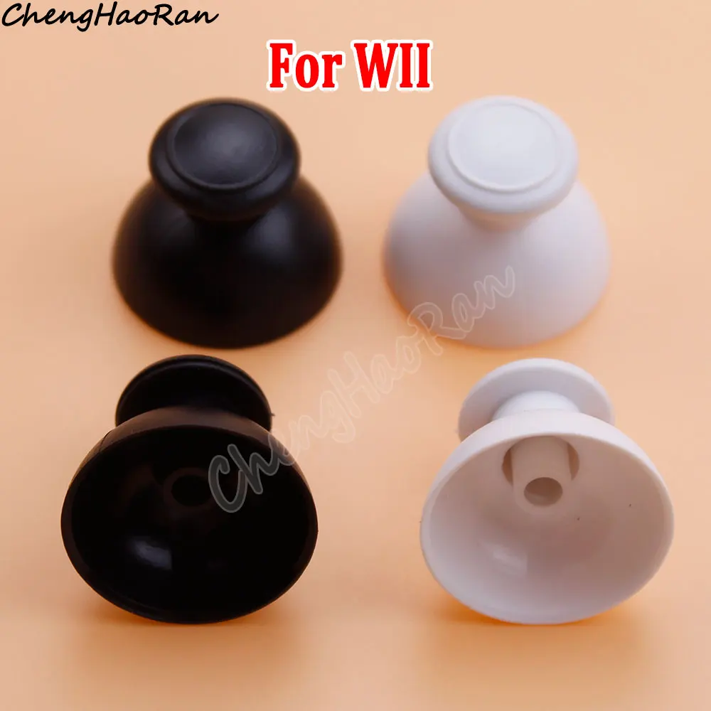 2 uds 3D Joystick analógico agarre tapa de seta para Nintendo WII WIIU controlador Joystick pulgar botón remoto accesorio de repuesto