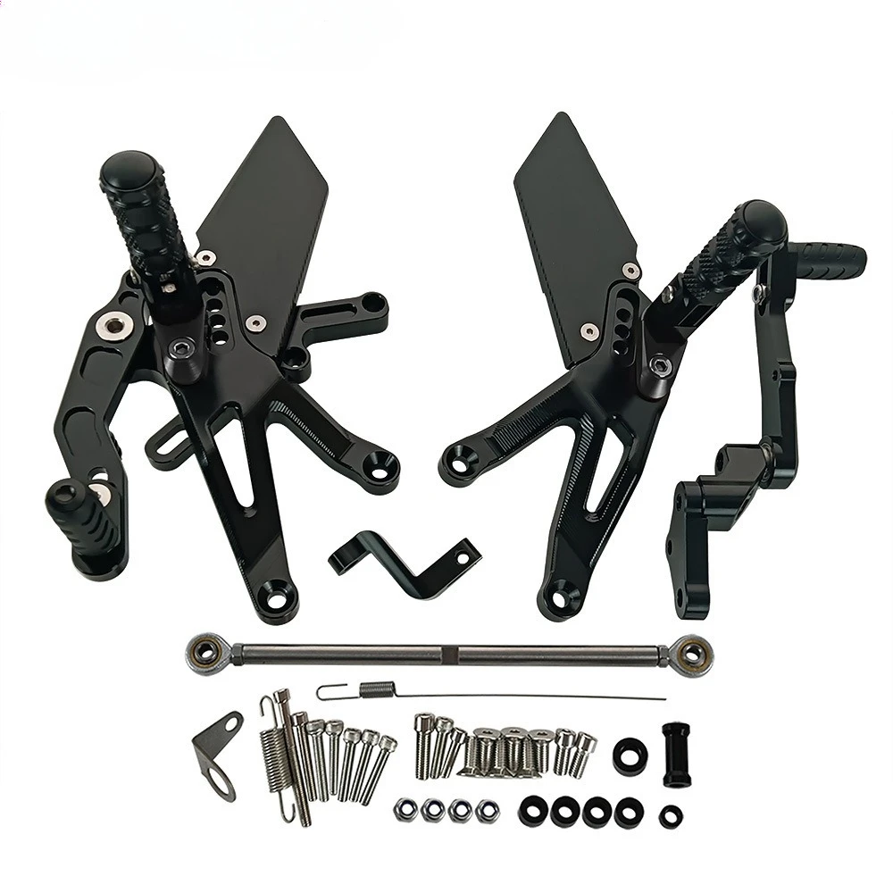 

Motorcycle Footrest Rear Footrest for HONDA CB650F CBR650F 2014-2017 CB650R CBR650R 2019-2023 Aluminium Foot Passenger Pegs