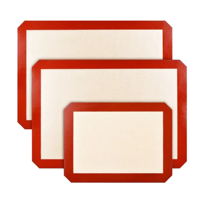 Non-Stick Baking Mat Heat Resistant Liner Oven Baking Tray Sheet Pad Bake Ware Silicone Pastry Mold for Kitchen