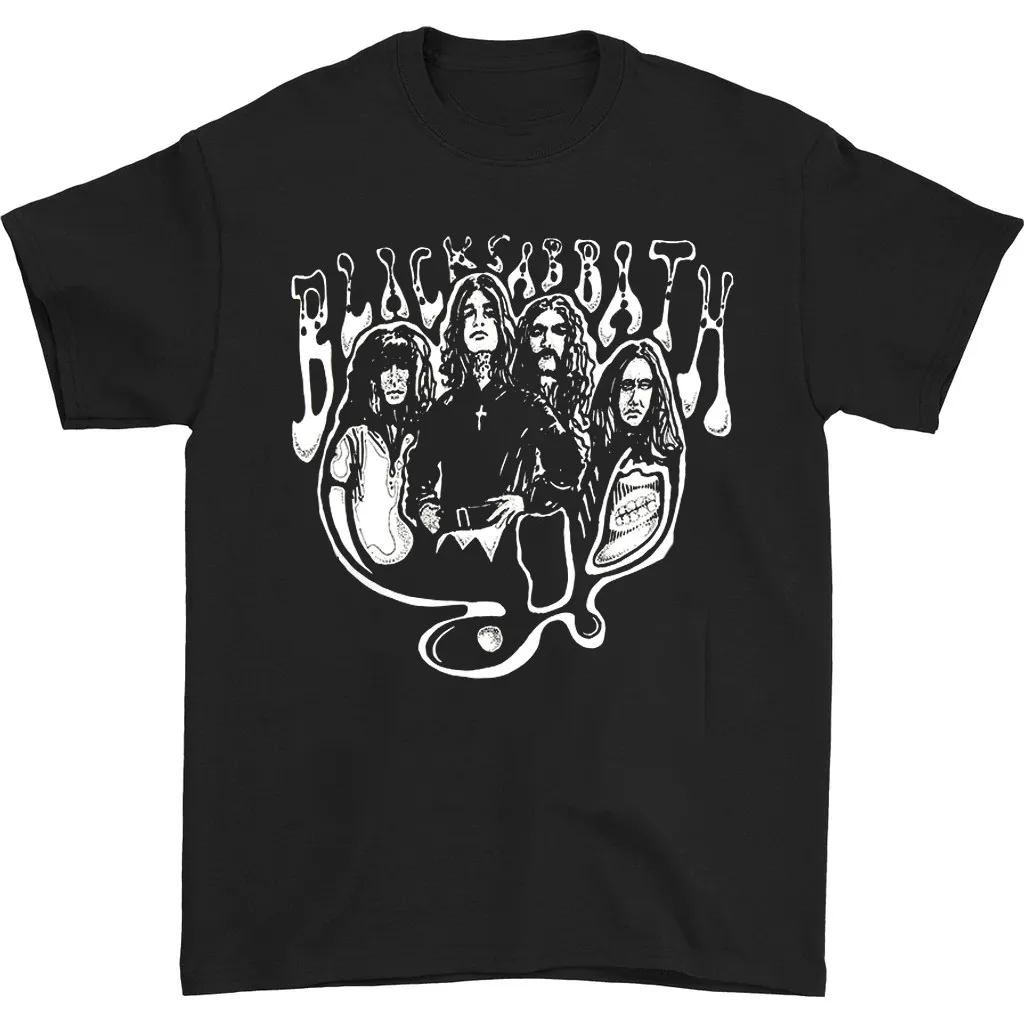 Black SabbAath band poster T-shirt Black short sleeve All sizes