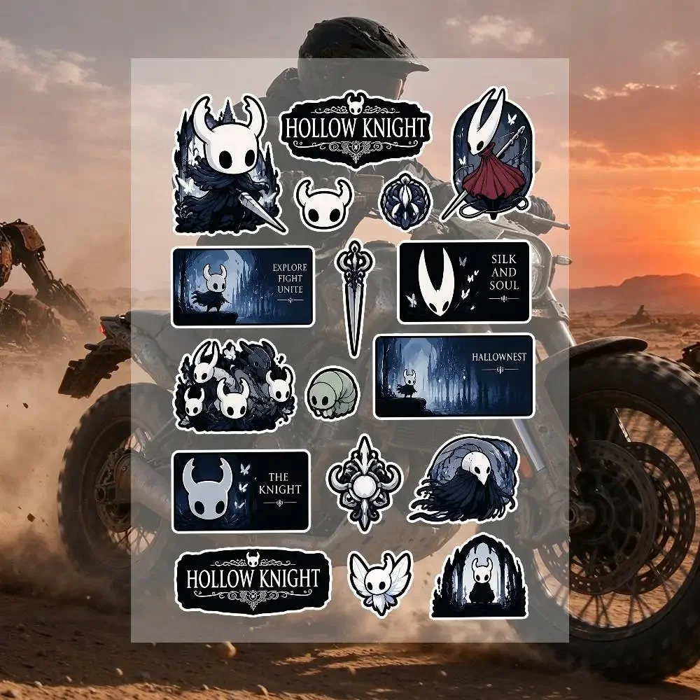 The H-Hollow K-Knight Stickers Moto Sticker Auto Body Bumper Windows Motorcycle Laptop Walls Vinyl Decal Car Tuning Accessories