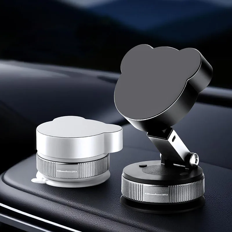 

Магнитный автомобильный держатель на присоске, магнитная подставка для телефона, поворотный кронштейн, портативная складная подставка для телефона для универсального сотового телефона