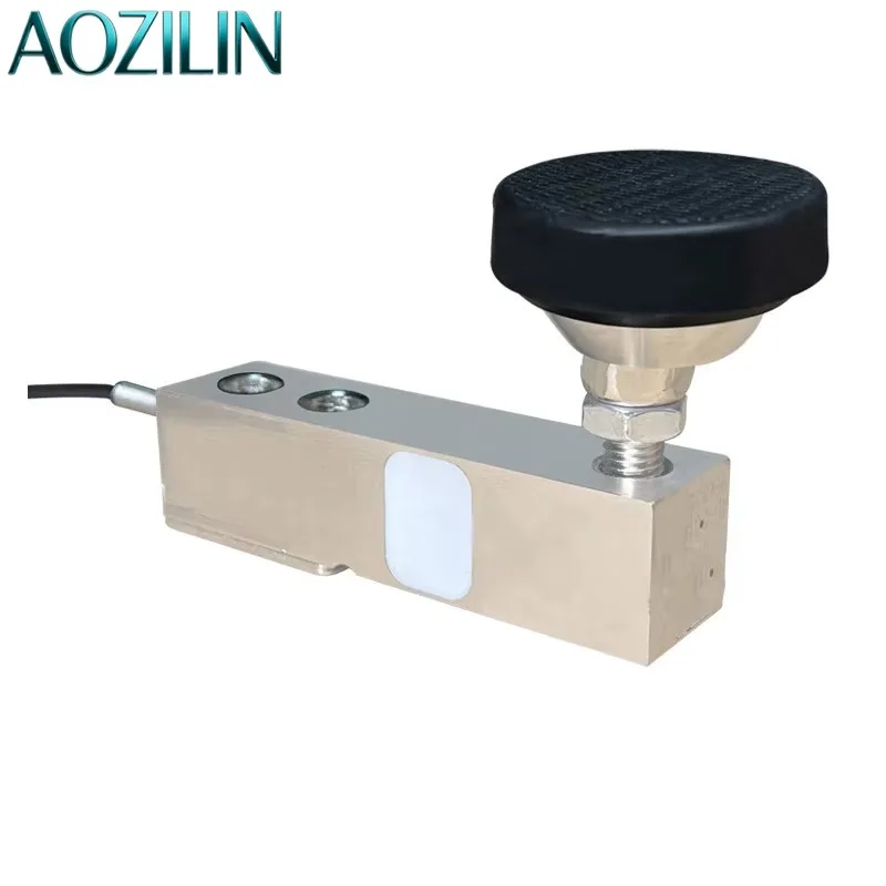 AOZILIN Cantilever Compression Load Cell High Precision 0.03% FS Weighing Sensor 100kg-2T Optional Capacity