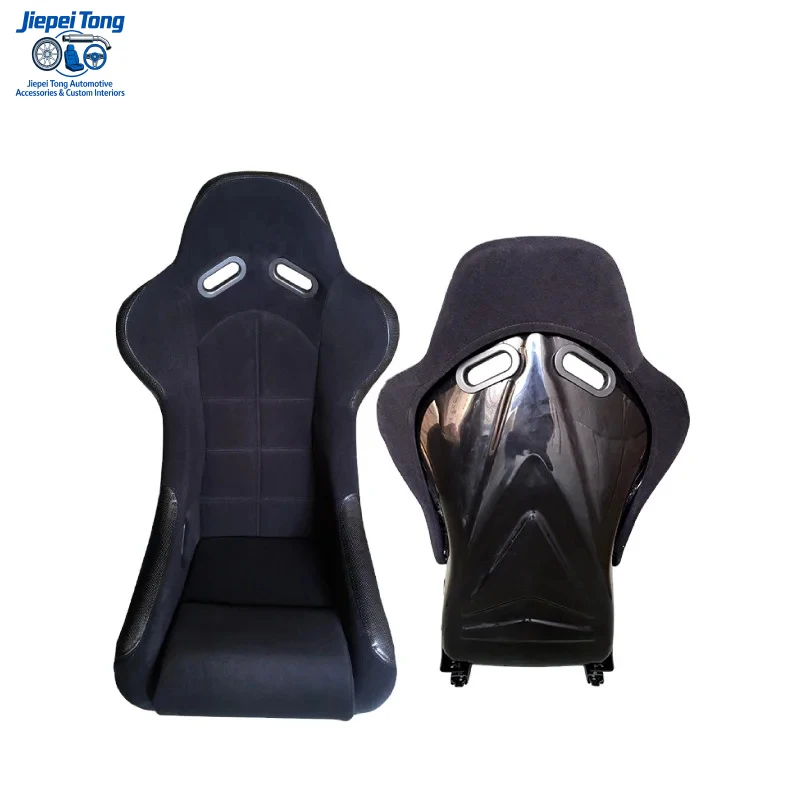 

Padded Headrest and Massage Waist Pillow Bucket Racing Seat