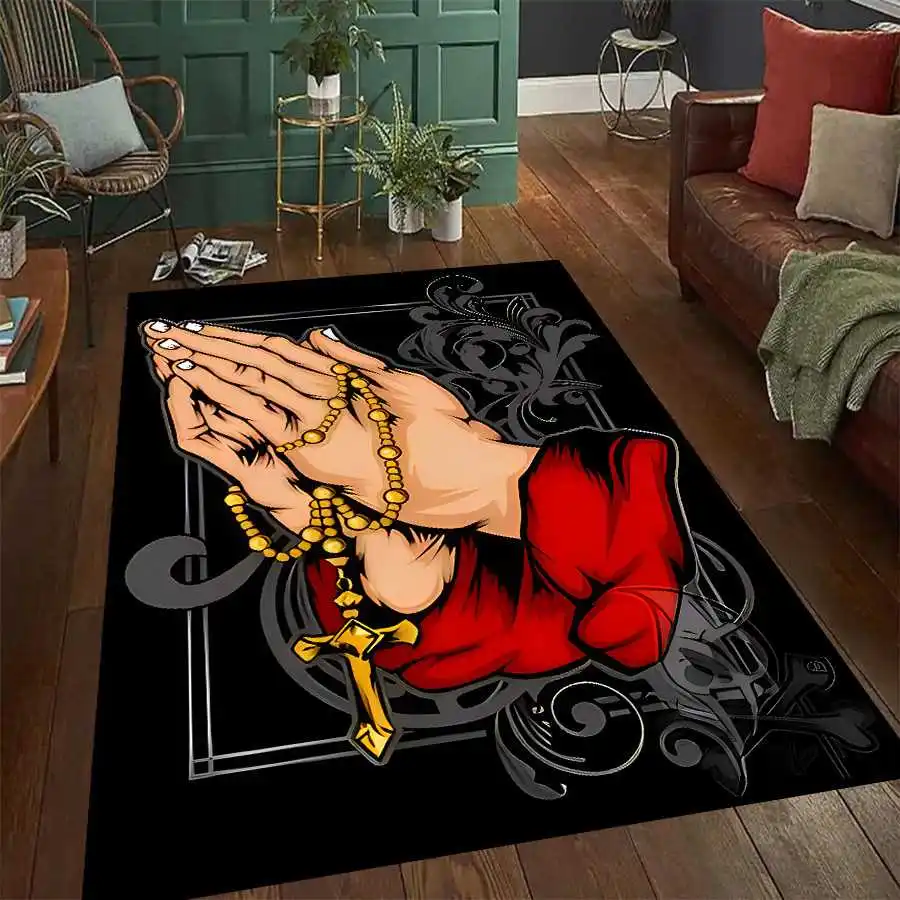 

Modern Simple Crystal Cross-border Coffee Table Nordic Sle Living Room Sofa Carpet Home Decorative Rug Floor Mat