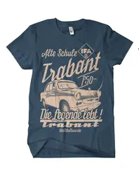 Trabant Legend P50 T-Shirt Trabi Eastern Cult GDR Retro Two Stroke Cardboard IFA East VEB