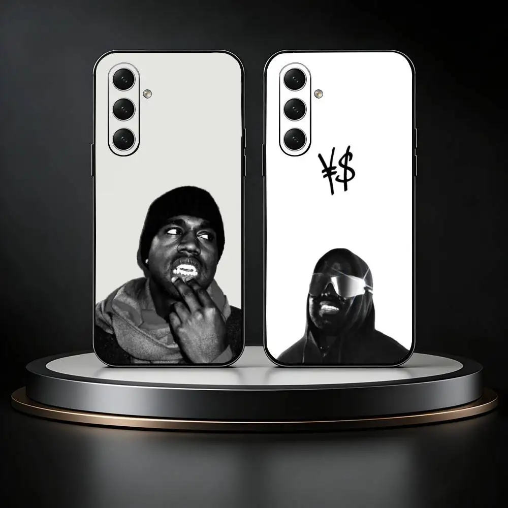 

Singer Kanye West Ye Phone Case For Samsung Galaxy A73,A21s,A22,A31,A52,A53,A71,A41Soft Black Shell