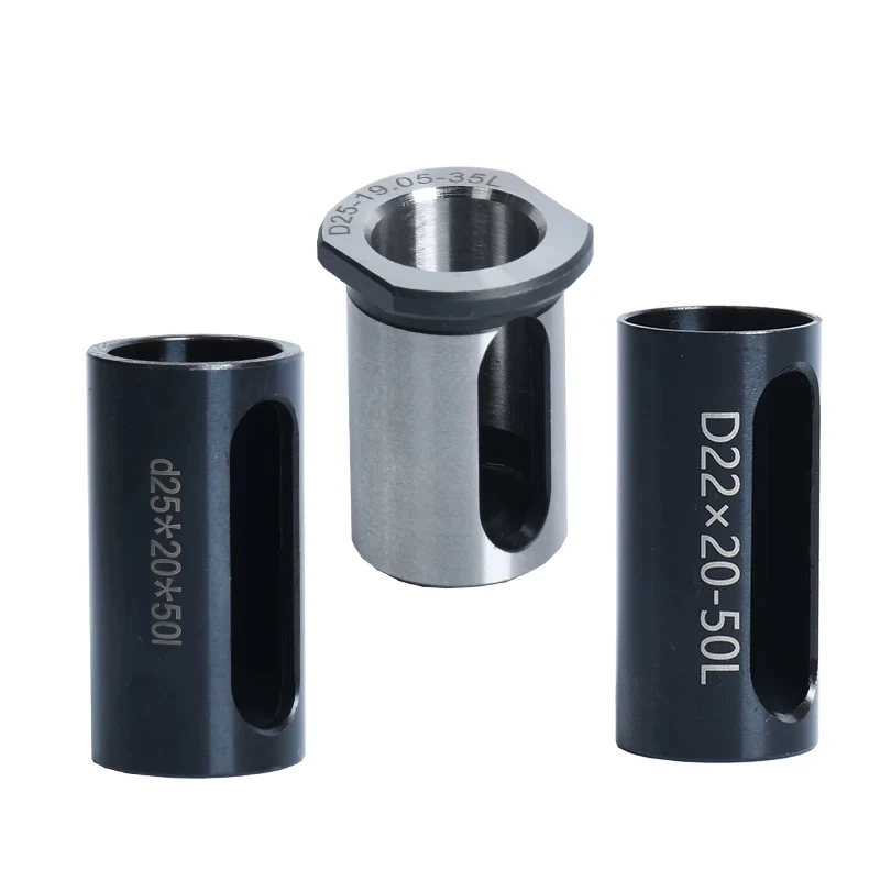Stuka Swiss-Type Lathe Main & Sub-Spindle Reducing Sleeves for Tsugami Star Through  Blind-Hole Tool Holder Adapter Bushings - view 5