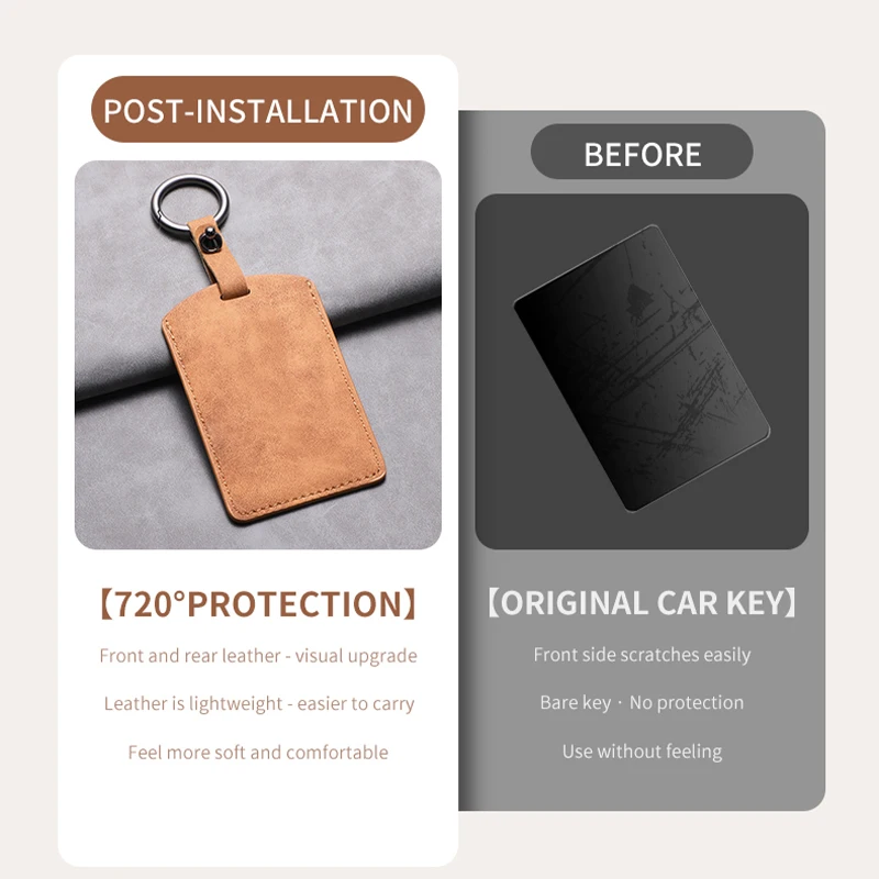 الجلود سيارة مفتاح بعيد غطاء ل Xiaomi SU7 الترا السيارات قذيفة المفاتيح المضادة للخدش غطاء مقبلات اكسسوارات ل Xiaomi SU7