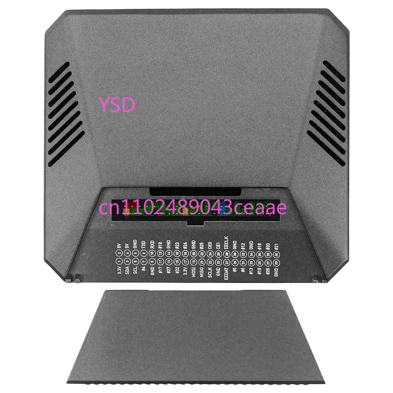 

4B aluminum alloy shell Built-in temperature-controlled fan with expansion plate 4th generation metal ARGON ONE protective shell