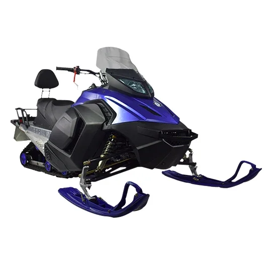 China snowmobile 300cc snowmobile all terrain sled electric mountain bike snow track vehicle snow sled runners