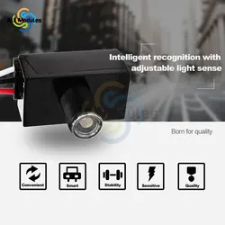 Outdoor Hard-Wired Post Eye Light Control with Photocell Light Sensor Dusk to Dawn Light Sensor for Outdoor Light