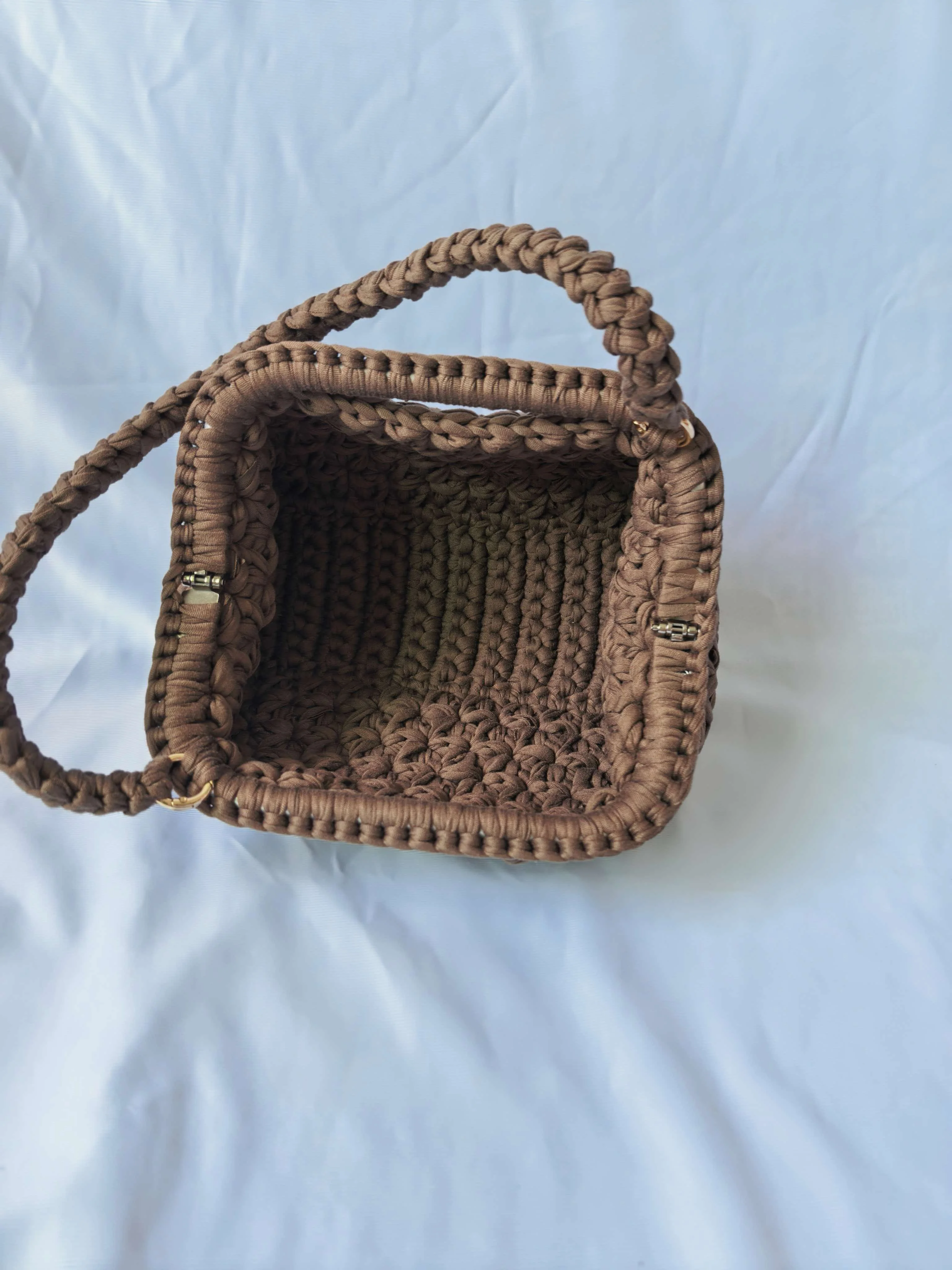 Handgehäkelte Fransen-Umhängetasche für Damen, modische Achseltasche – Detail 15