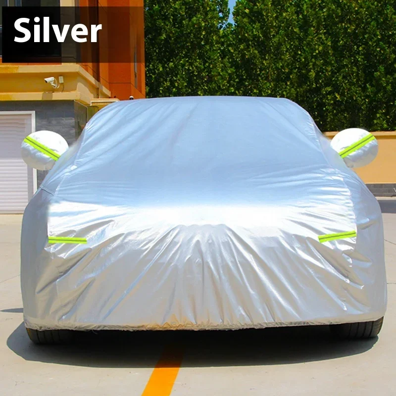 

Waterproof Car Covers Auto Sun Full Cover Protector Universal Fit For SUV SedanSnow Dust Rain Snowproof Car Accessories Amagi