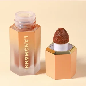 Liquid Contour Court für Gesichtsmake -up, natürliche matte Highlighter, Nasenschattencreme, dauerhafte Kontur, hellen Highlighter, Kosmetik, Kosmetik 7 Hauptverkäufe Illuminator Creme - №4