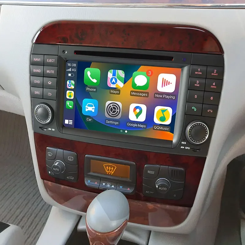 

Автомобильный радиоприемник для Mercedes Benz S Class W220 S280 S320 S350 S400 S430 S500 S600 AMG с GPS WiFi 4G Carplay Auto