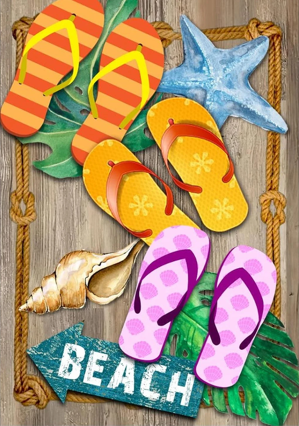 JMINE Div 5D Summer Beach Hawaiian holiday starfish Full Diamond Painting cross stitch kits art leaves 3D paint by diamonds