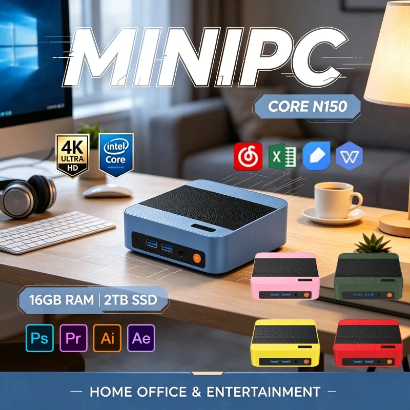 Home Office Trabalho - Mini PC Portátil Intel Core i9-10980HK