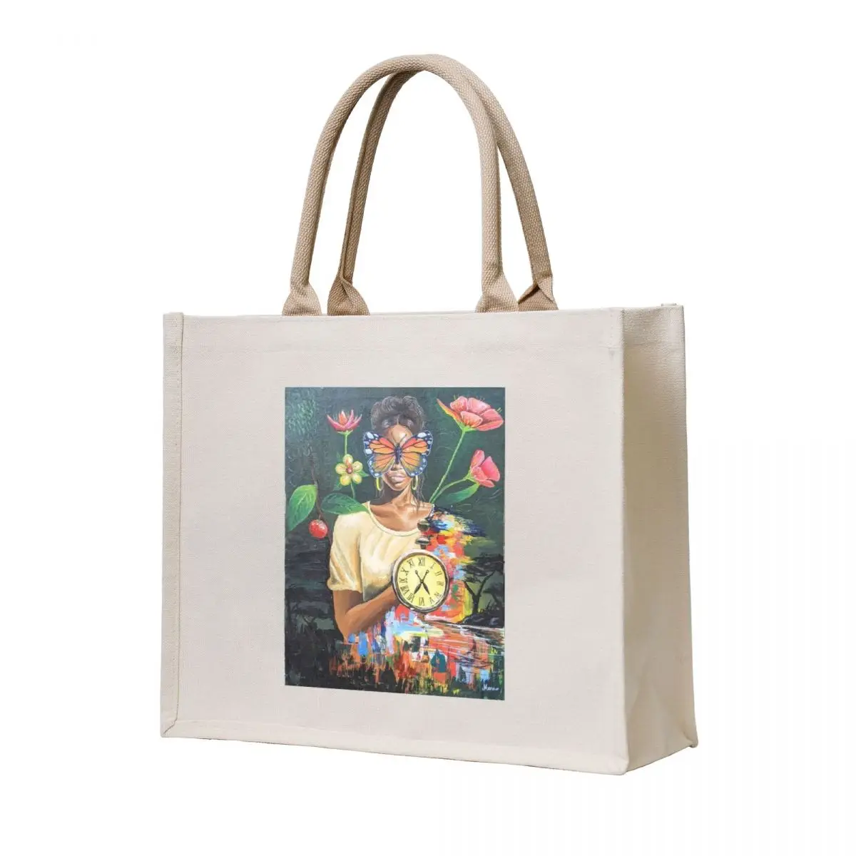 

Obstruction by Mansur Kabera Tote Bag Women's shopper tote bag university canvas tote bag shoping
