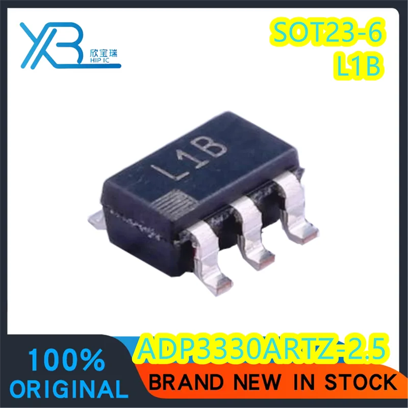 (1/20 pieces) ADP3330ARTZ-2.5 Code L1B SOT23-6 Linear Regulator (LDO) 100% original authentic spot delivery fast