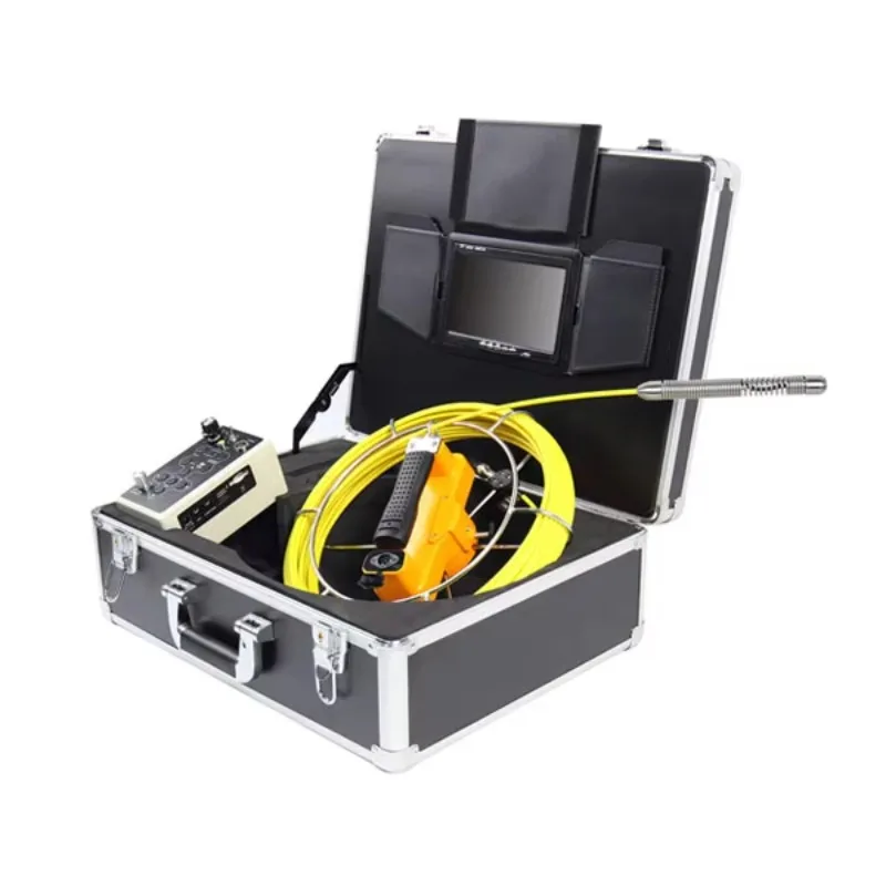 14MM Mini Head CCTV    for Plumbing Pipe Inspection 7'' TFT    20M/30M/40M/50M Cable Sewer Drain Pipeline