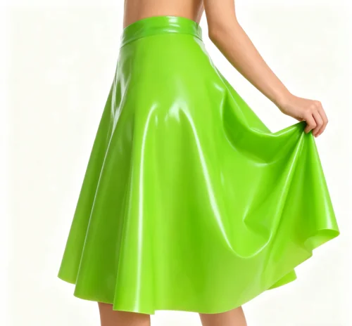 اللاتكس المطاط Catsuit حفلة تنكرية اليدوية مخصص تأثيري البدلة أزياء حزب تنورة قصيرة مثير