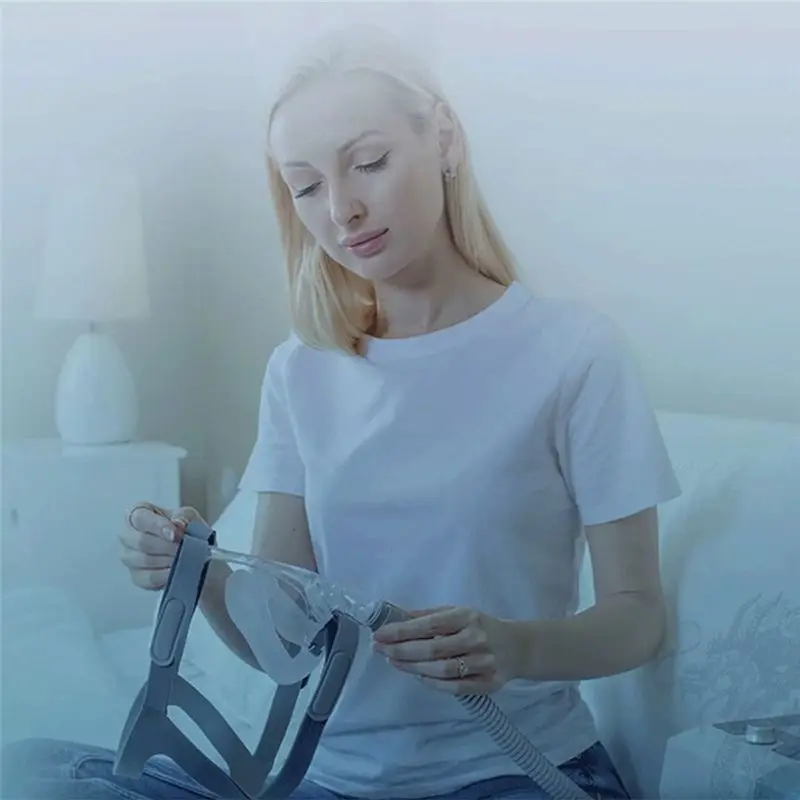 Nose F5 Respiratory Mask Nasal Mouth Breathing Protection CPAP Sleep Apnea Therapy Household Face Covering