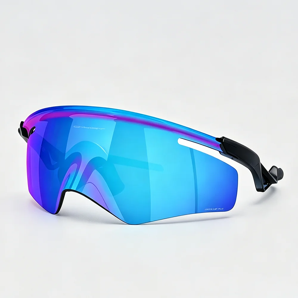 Brand On Sale Rimless Sports Sunglasses UV400 Polarized Mirrored Lens Outdoor Cycling Running Driving Windproof Oversized