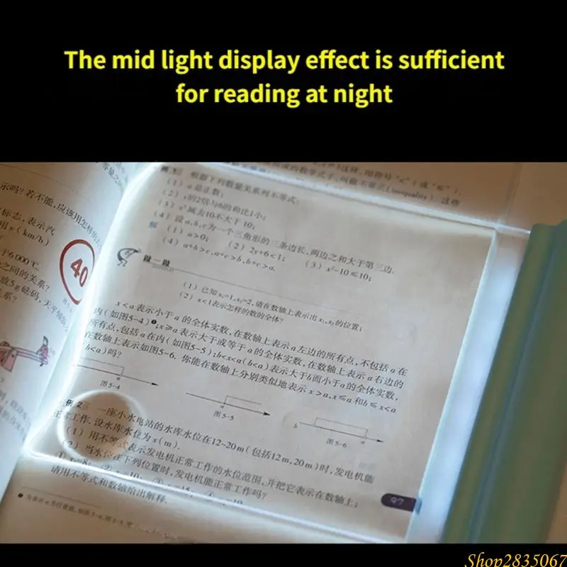 

Touch Control Rechargeable Book Light With Four Dimmable Settings Friendly Design For Gift Giving 831F