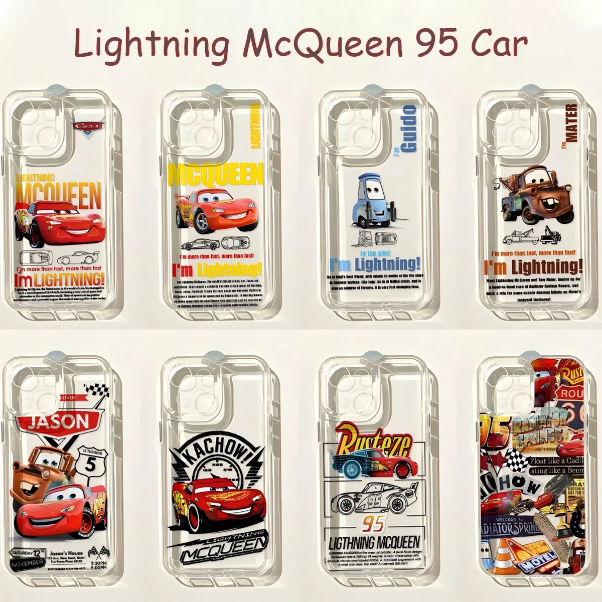 Cars Lightnings McQueens 95 Phone Case For Samsung Galaxy S26 S25 S24 S23 S22 S21 S20 FE Note20 Note10 Edge Plus Ultra Lite 5G