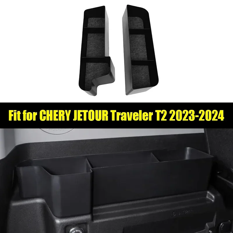 

New! Auto Trunk Storage Box Fit for Jetour Traveller T2 2023 2024 Modified Trunk Storage Box on Both Sides Car Interior Trims Pa