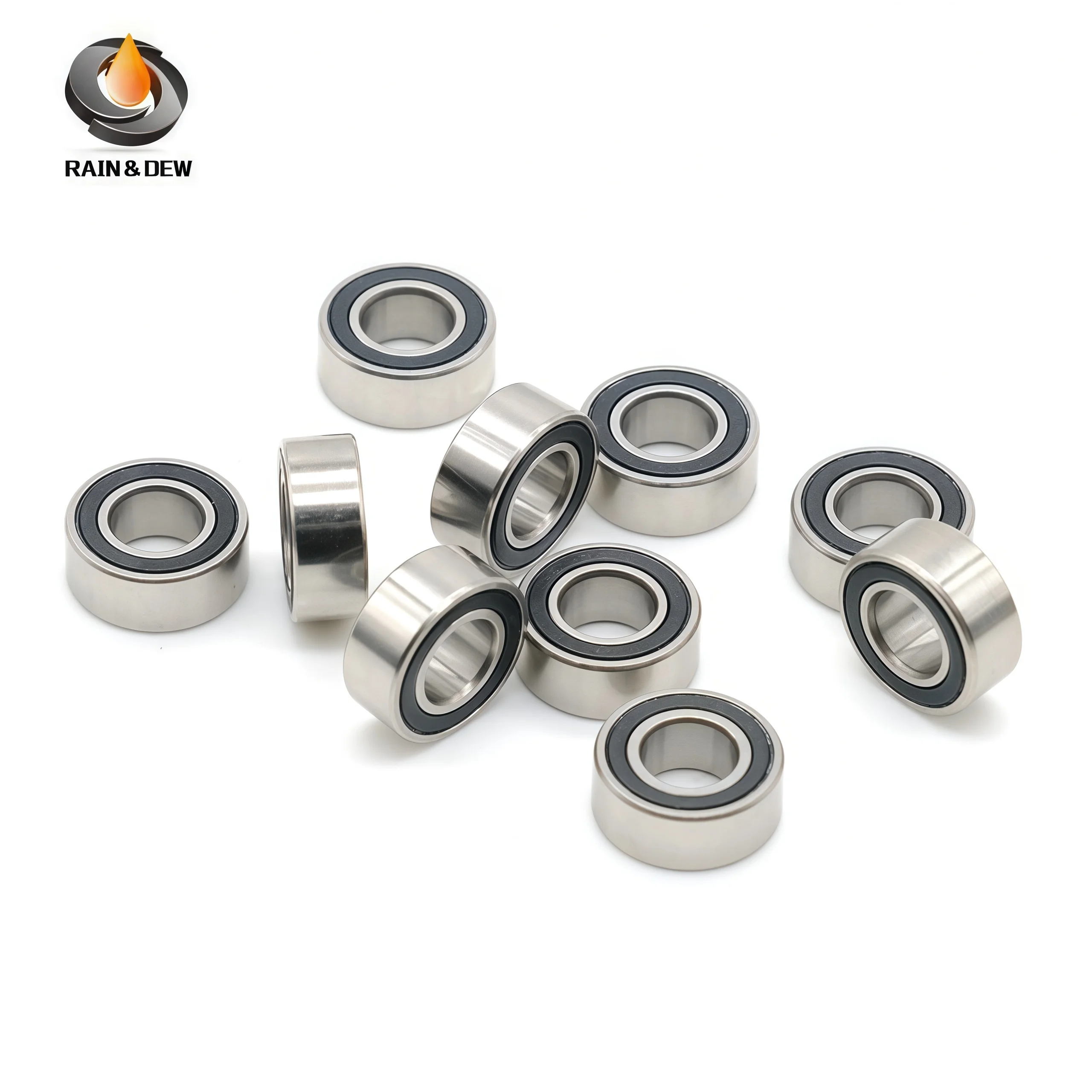 5/10/20PCS MR115RS Bearing  ABEC-7 5x11x4 mm  Hobby Electric RC Car Truck MR115 RS 2RS Ball Bearings MR115-2RS Black Sealed
