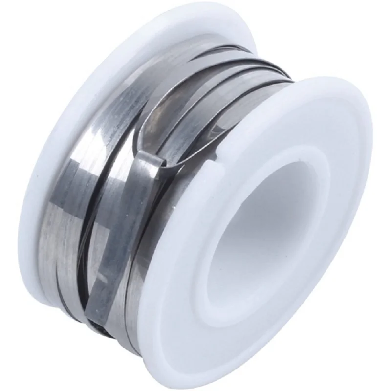 Alambre calefactor plano nicromo para elementos calefactores, 7,5 M, 24,6 pies, 0,2x3mm