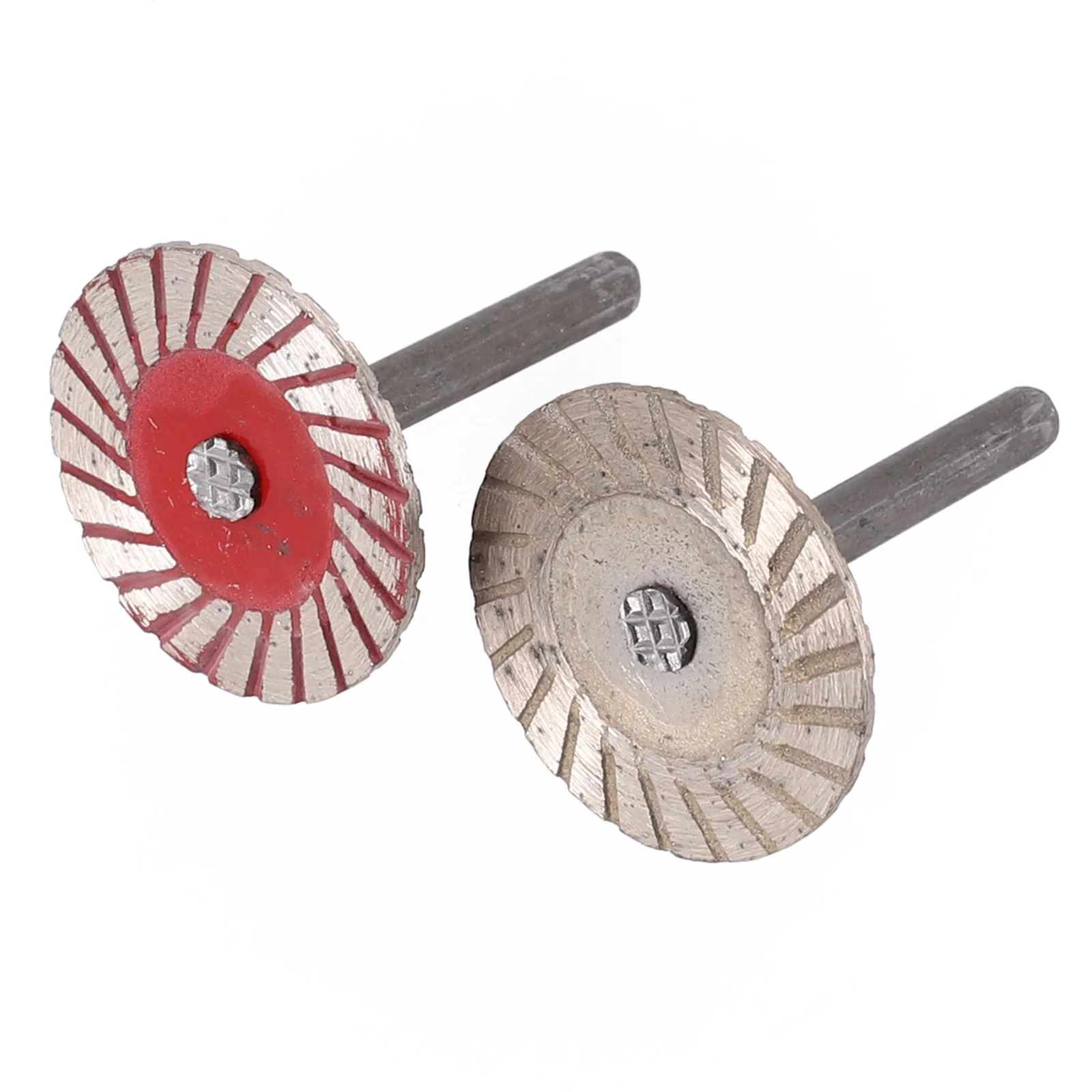2 pezzi 6mm gambo lama per sega circolare legno metallo pietra dischi da taglio con mandrino casa fai da te utensili elettrici pezzi di ricambio per la sostituzione