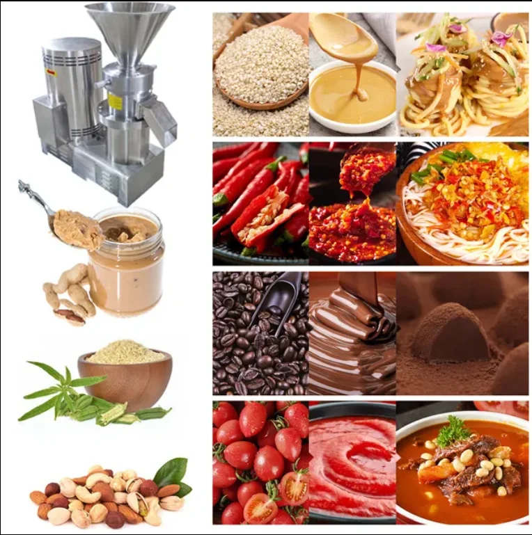Commercial Colloid Mill Grinder Pistachio Hazelnut Almond Cashew Nut Sesame Paste Peanut Butter Grinding Machine