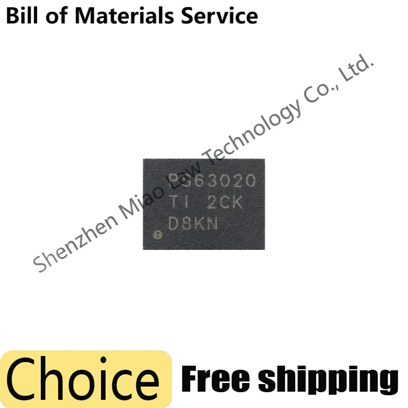 

20pcs TPS63020 tps 630 20 DSJR TPS63020DSJR VSON-14 VSON14 High Efficiency Buck/Boost Step Up Down Converter Chip IC New